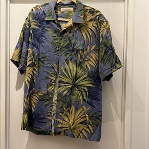 Tommy Bahama Tropical Leaf Print Shirt